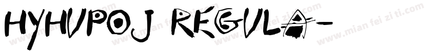 HYHuPoJ Regula字体转换